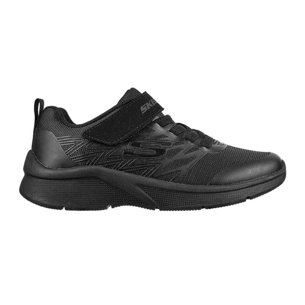 Skechers Boys Microspec Advance Sneakers / Triple Black